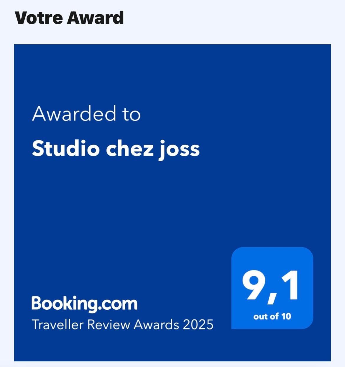 Studio Chez Joss Istres Exterior foto